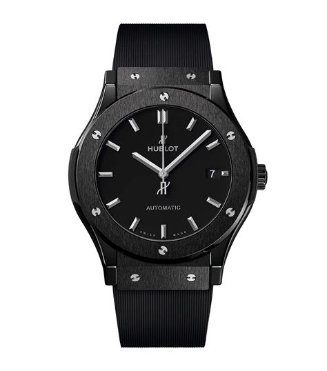 ceramic black hublot|Hublot black ceramic watch.